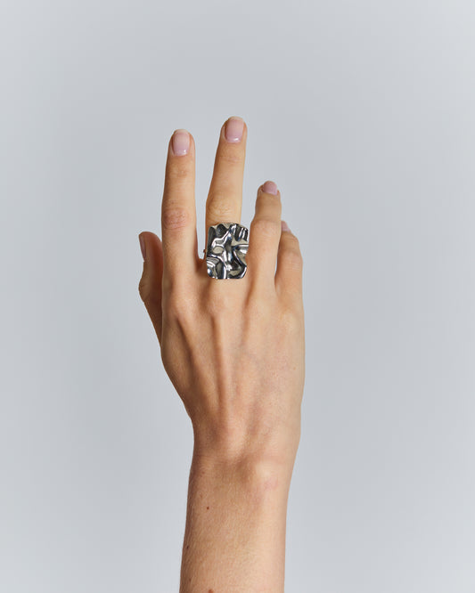 Bague n°16 - argentée