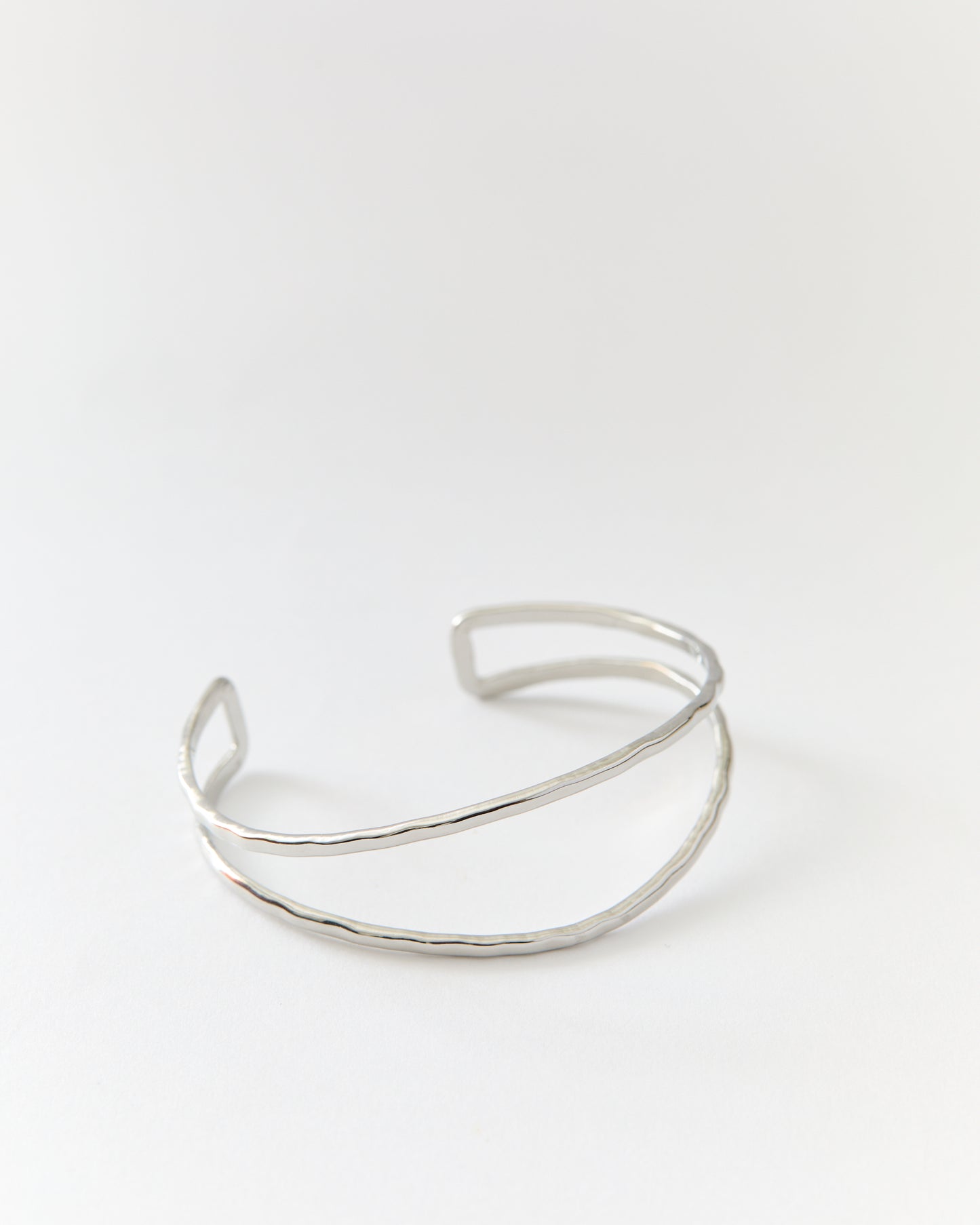 Bracelet jonc n°13 - argenté