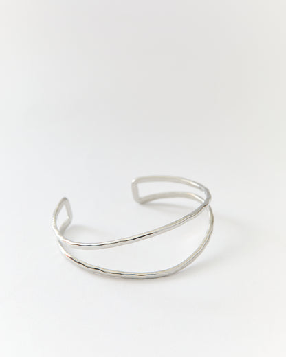 Bracelet jonc n°13 - argenté