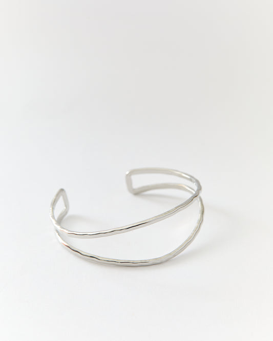 Bracelet jonc n°13 - argenté