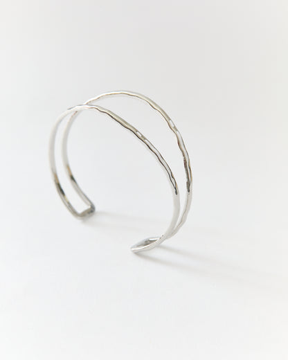 Bracelet jonc n°13 - argenté