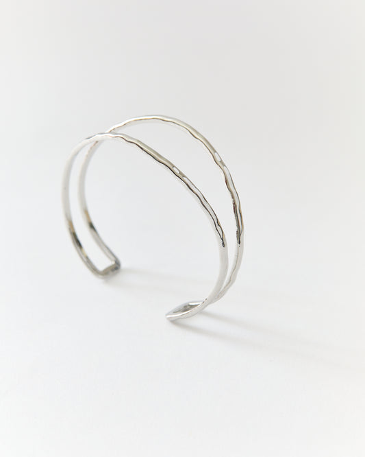 Bracelet jonc n°13 - argenté