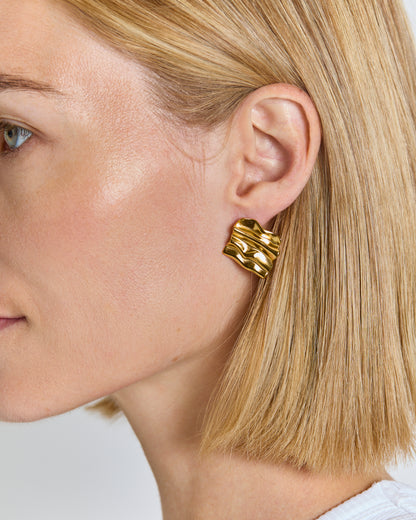 Boucles d'oreille n°18 - dorées