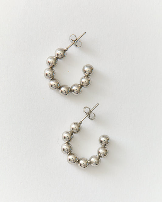 Boucles d'oreille n°22 - argentées